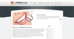 Desktop Screenshot of mymedicalfunding.com