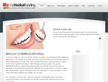 Tablet Screenshot of mymedicalfunding.com